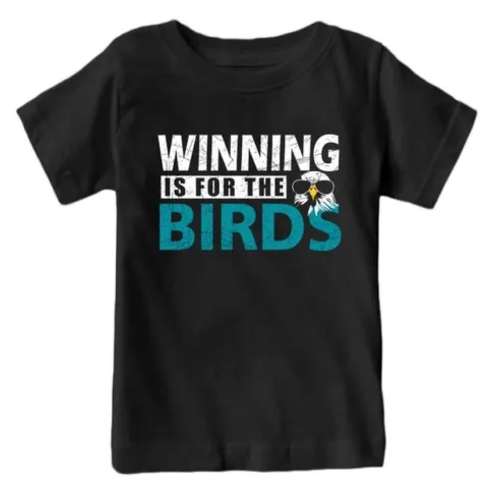 Philadelphia Eagles ‘Winning Is For The Birds' Graphic Tee, 4T